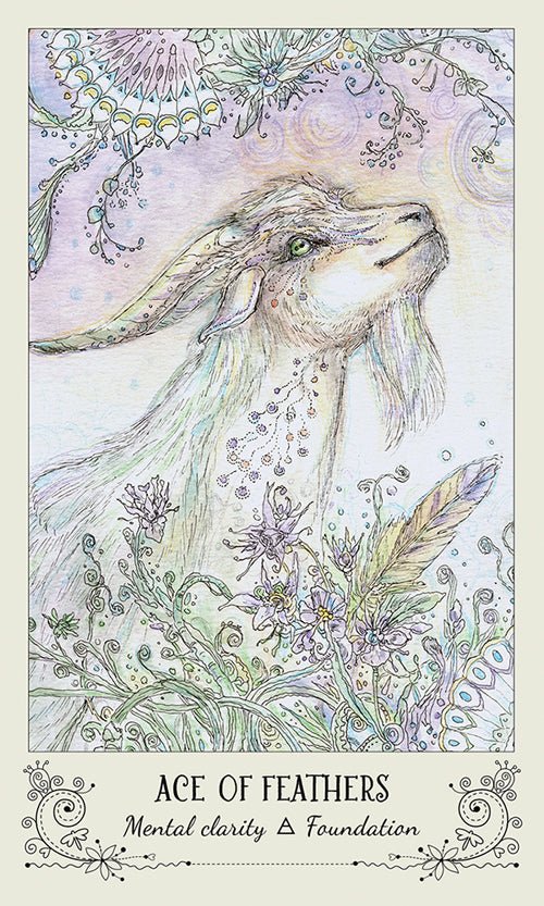 Spiritsong Tarot card reflecting the deck's transcendent artwork — Eternal Spirit