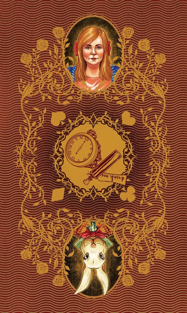 Tarot in Wonderland card illuminating the deck's rich colour palette — Eternal Spirit