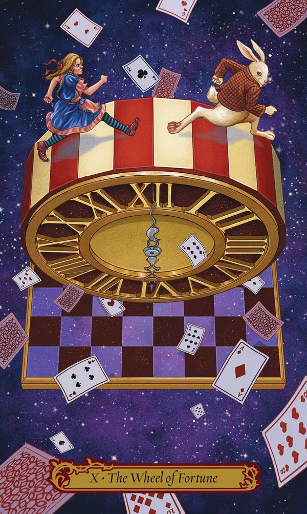 Tarot in Wonderland card celebrating the deck's unique visual language — Eternal Spirit