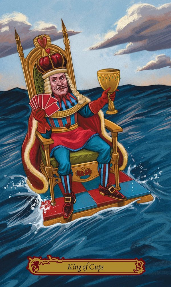 Sample card from the Tarot in Wonderland tarot deck — Eternal Spirit