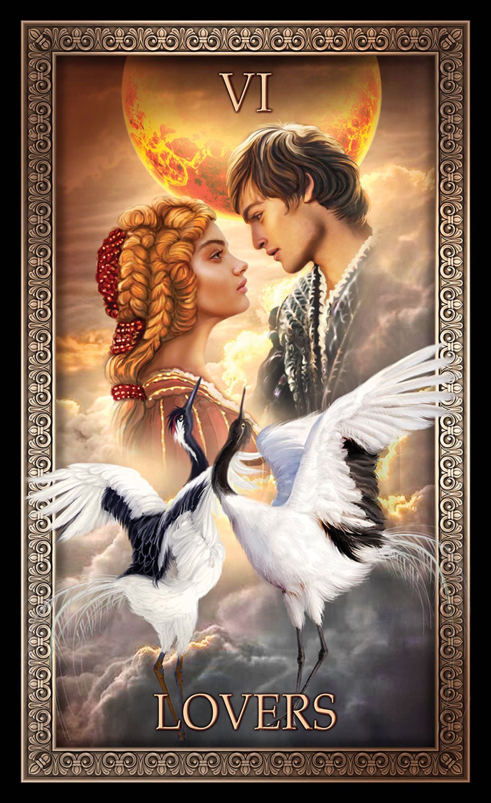 Tarot Grand Luxe card featuring the deck's enchanting card art — Eternal Spirit