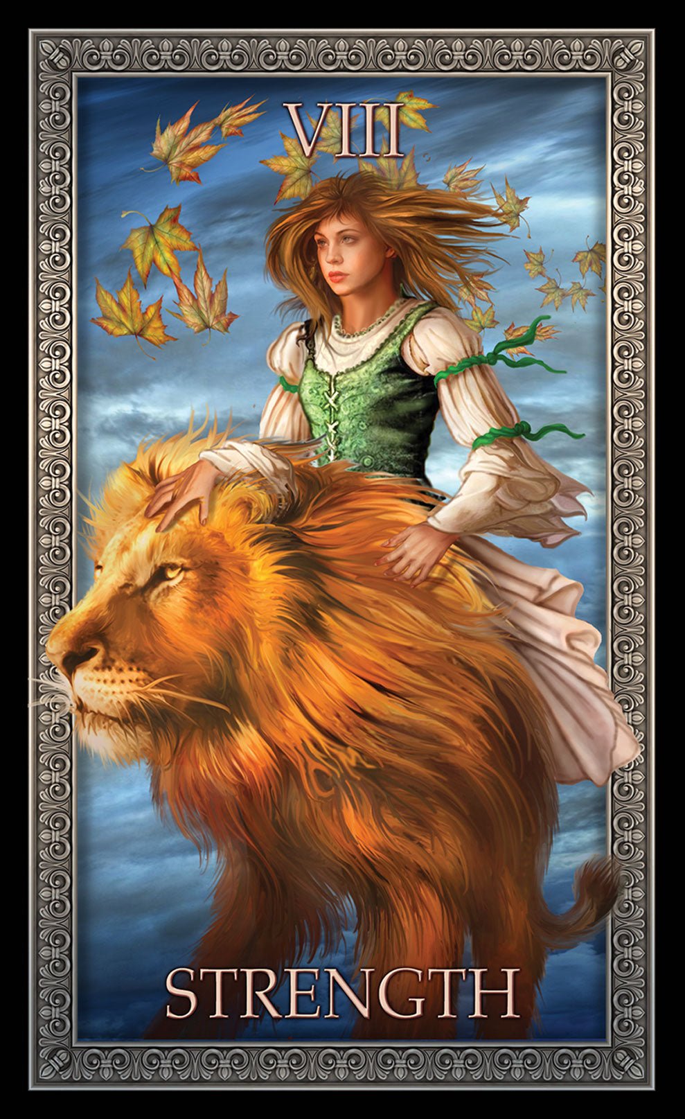 Tarot Grand Luxe card exploring the deck's contemplative imagery — Eternal Spirit