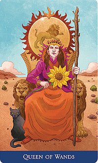 Tarot Made Easy card revealing the deck's mystical artwork — Eternal Spirit