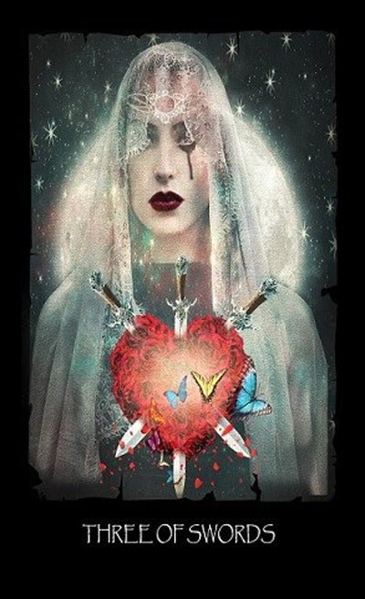 Sample card from the The Tarot of Enchanted Dreams tarot deck — Eternal Spirit