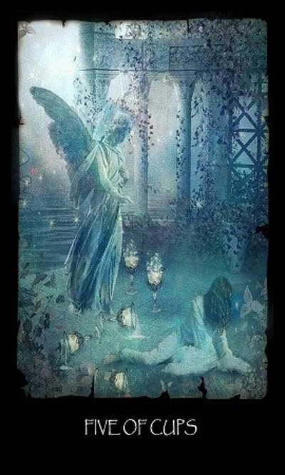 The Tarot of Enchanted Dreams card revealing the deck's mystical artwork — Eternal Spirit