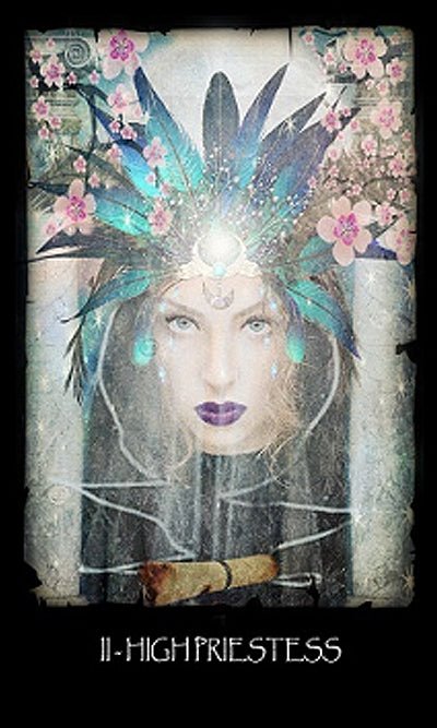 The Tarot of Enchanted Dreams card highlighting the deck's symbolic art — Eternal Spirit