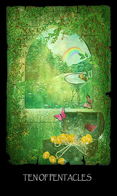 The Tarot of Enchanted Dreams card unveiling the deck's spiritual symbolism — Eternal Spirit