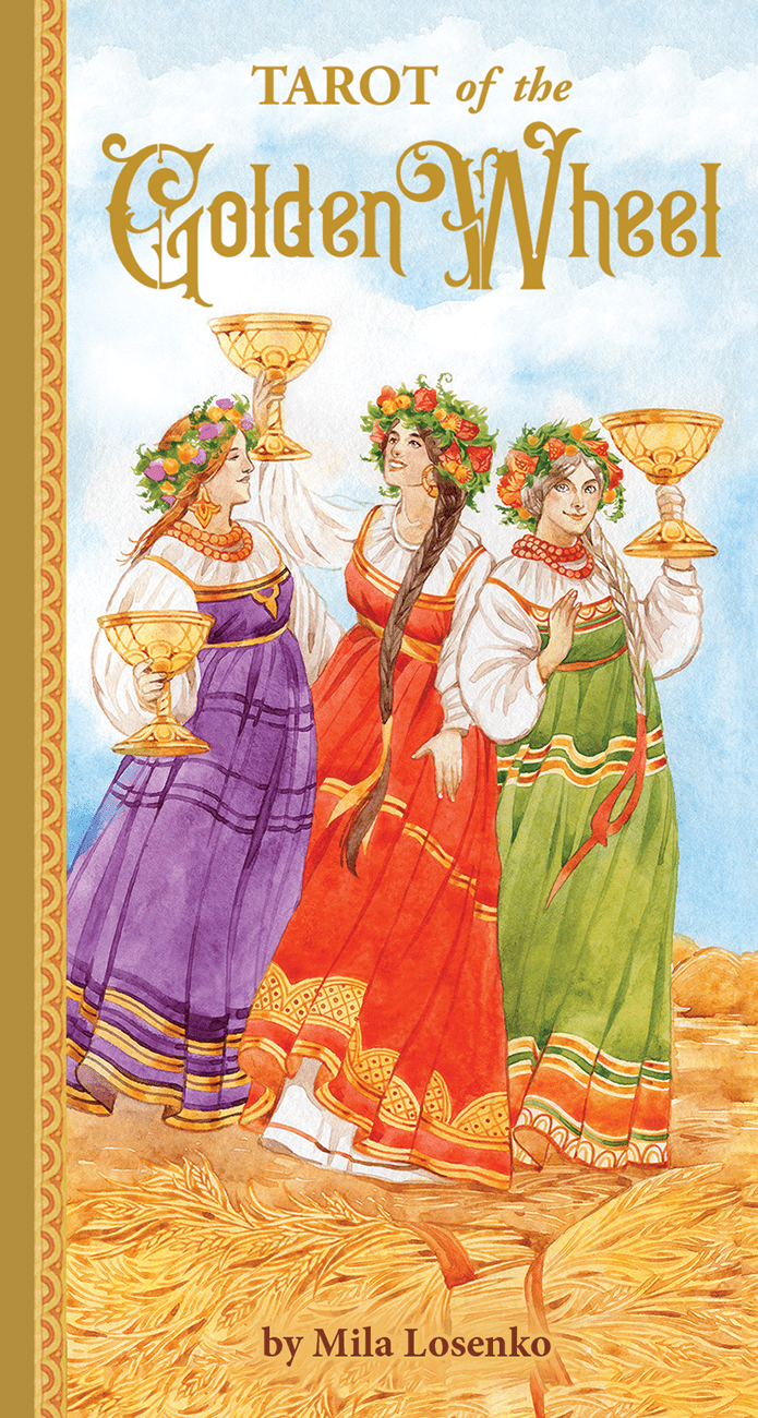 Tarot of the Golden Wheel Tarot card showing the deck's detailed artistic vision — Eternal Spirit