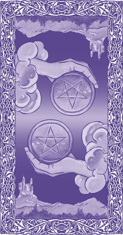 Tarot of the New Vision Tarot card sharing the deck's luminous illustration style — Eternal Spirit