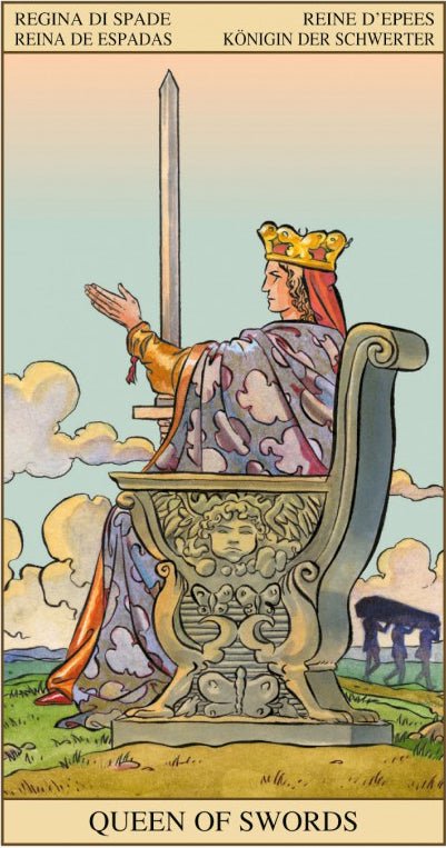 Sample card from the Tarot of the New Vision Tarot tarot deck — Eternal Spirit