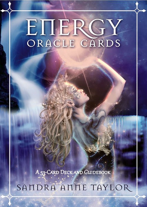 Energy Oracle Cards gold box with mystical eye symbol — Eternal Spirit