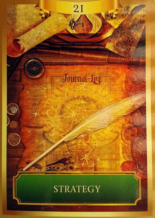 Energy Oracle card revealing the deck's deeply layered symbolism — Eternal Spirit