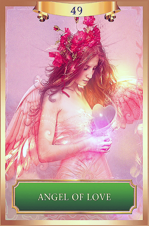 Energy Oracle card exhibiting the deck's transformative card art — Eternal Spirit