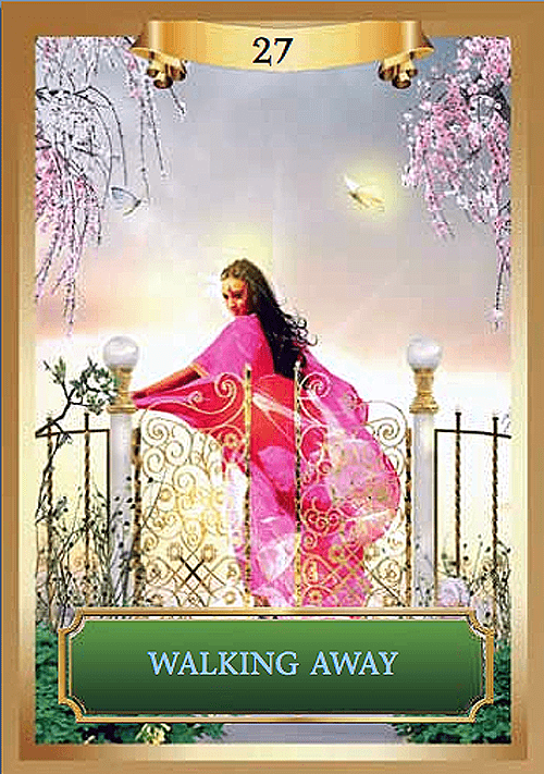 Energy Oracle card celebrating the deck's unique visual language — Eternal Spirit