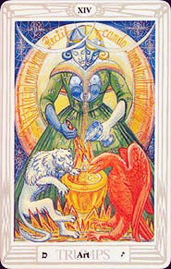The Complete Tarot card offering a glimpse of the deck's sacred imagery — Eternal Spirit
