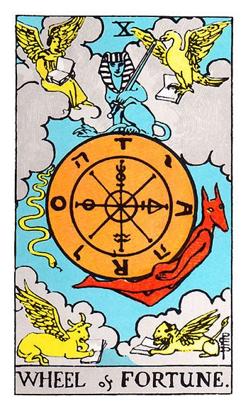 Sample card from the The Complete Tarot tarot deck — Eternal Spirit
