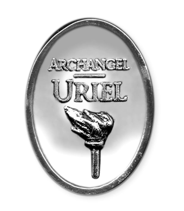 Archangel Token "Uriel" charm, detailed front view — Eternal Spirit