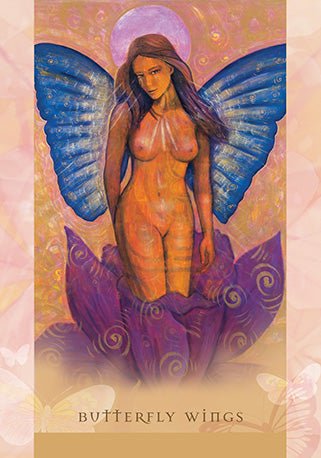 Universal Wisdom Oracle card offering a glimpse of the deck's sacred imagery — Eternal Spirit