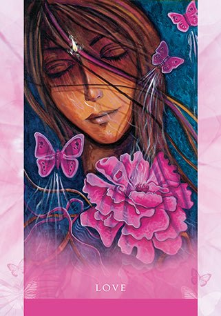 Universal Wisdom Oracle card unveiling the deck's spiritual symbolism — Eternal Spirit
