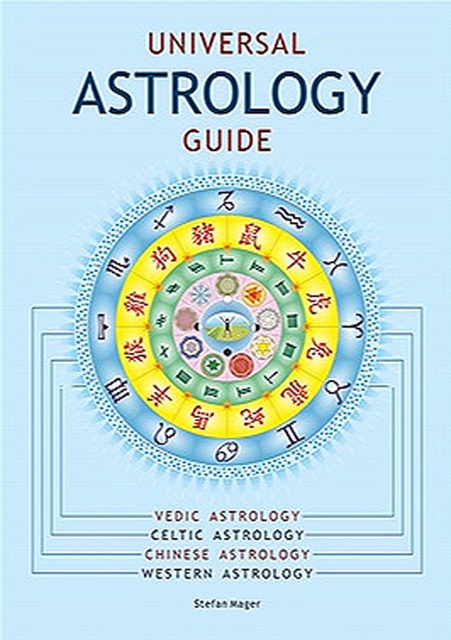 Aracaria Guides Universal Astrology chart, mapping zodiac signs, planets and celestial influences — Eternal Spirit