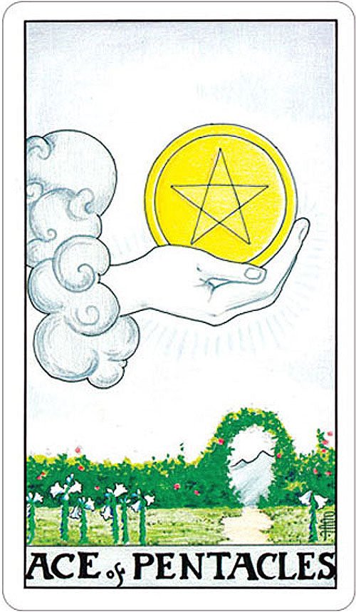 Universal Waite Tarot card celebrating the deck's unique visual language — Eternal Spirit