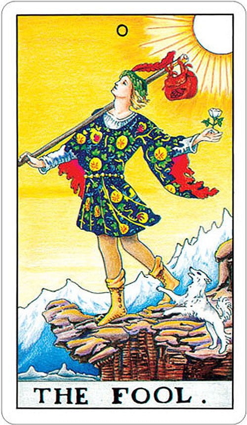 Universal Waite Tarot card revealing the deck's mystical artwork — Eternal Spirit