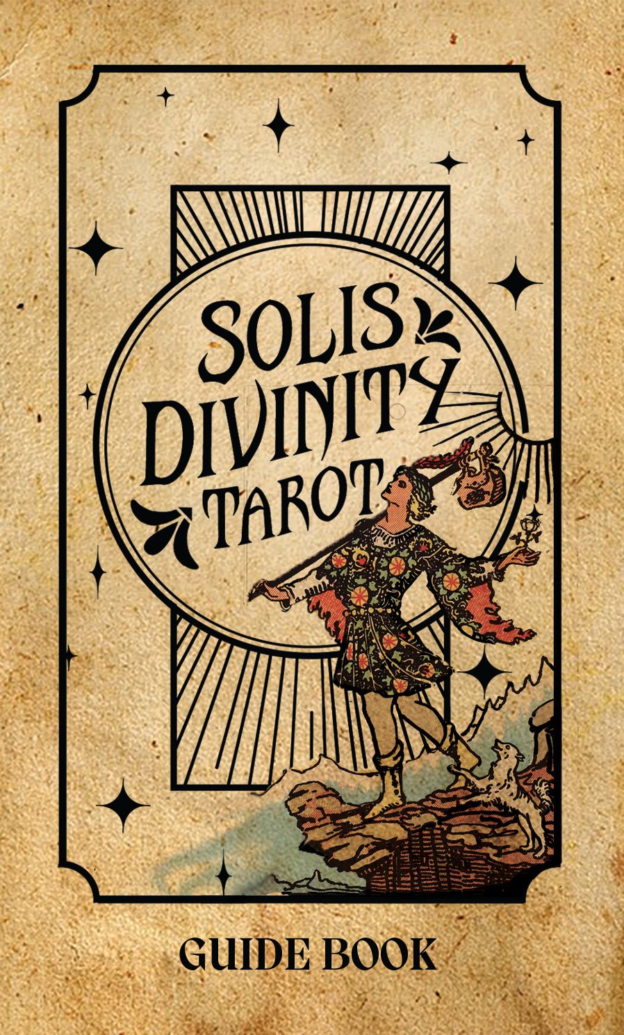 Solis Divinity Tarot (Vintage Edition) card portraying the deck's otherworldly aesthetic — Eternal Spirit