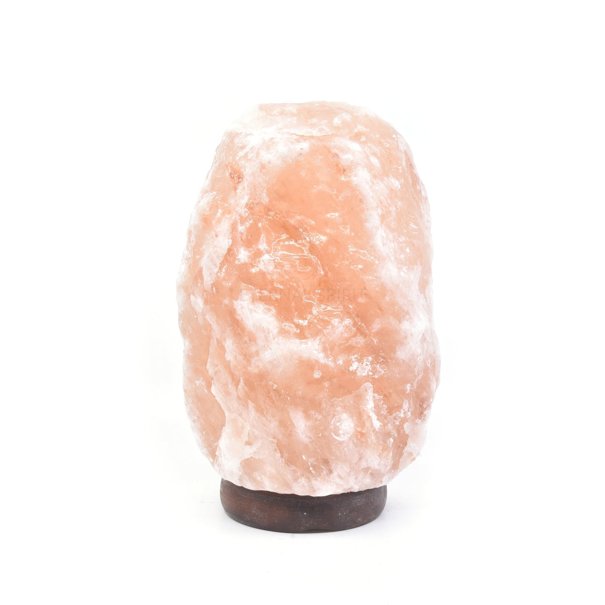 Salt lamp 5.5kg illuminated, casting golden warmth — Eternal Spirit