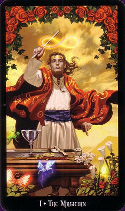Witches Tarot card exploring the deck's contemplative imagery — Eternal Spirit