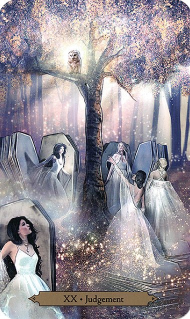 Wizards Tarot card celebrating the deck's unique visual language — Eternal Spirit