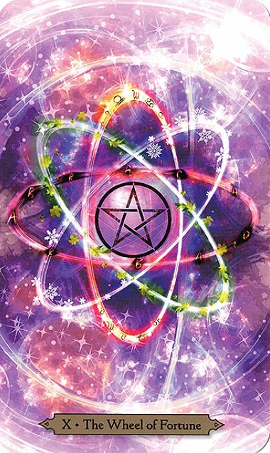 Wizards Tarot card showcasing the deck's evocative imagery — Eternal Spirit
