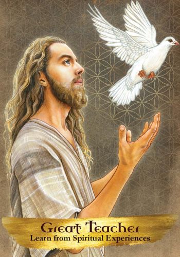 Angels & Ancestors Oracle card capturing the deck's intuitive artistry — Eternal Spirit