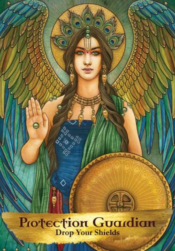 Angels & Ancestors Oracle card showing the deck's detailed artistic vision — Eternal Spirit