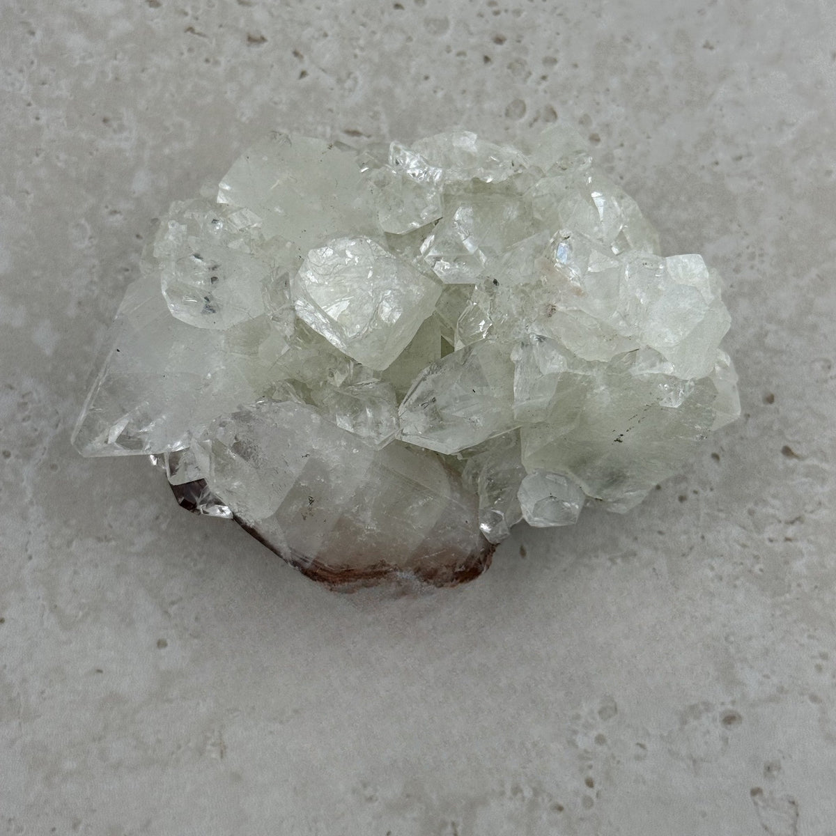Apophyllite Crystal Cluster, 4.5 x 10 x 7cm — Eternal Spirit