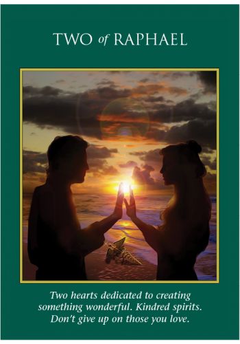 Archangel Power Tarot card sharing the deck's luminous illustration style — Eternal Spirit