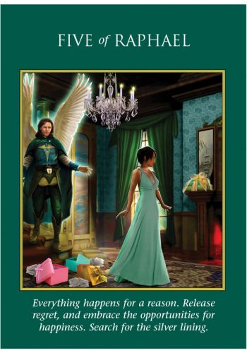 Archangel Power Tarot card reflecting the deck's transcendent artwork — Eternal Spirit