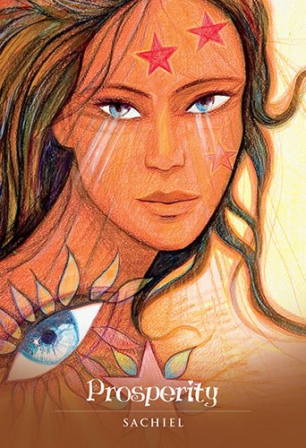 Ask An Angel Oracle card displaying the deck's hand-painted illustrations — Eternal Spirit