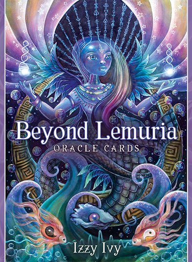 Beyond Lemuria Oracle box with underwater mermaid and aquatic scene by Izzy Ivy — Eternal Spirit