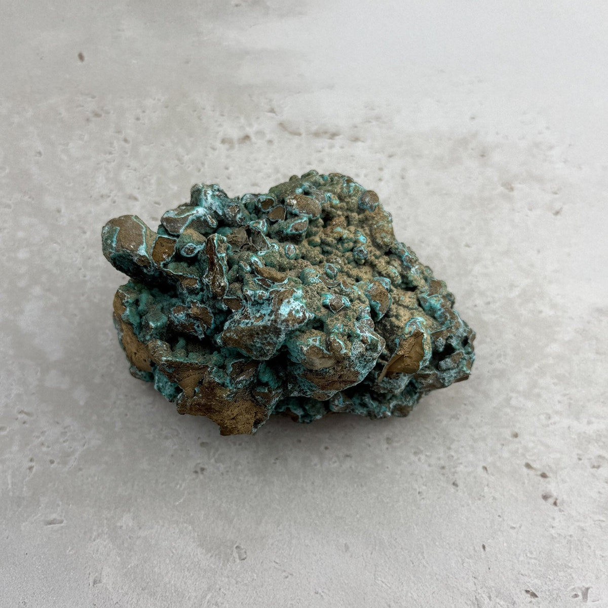 Chrysocolla Crystal Rough, 5.5 x 10 x 6.5cm — Eternal Spirit