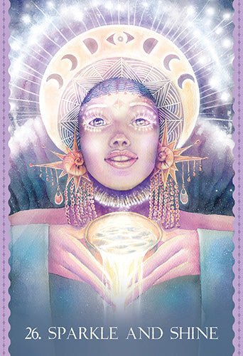 Cosmic Dancer Oracle card demonstrating the deck's inspired artistry — Eternal Spirit
