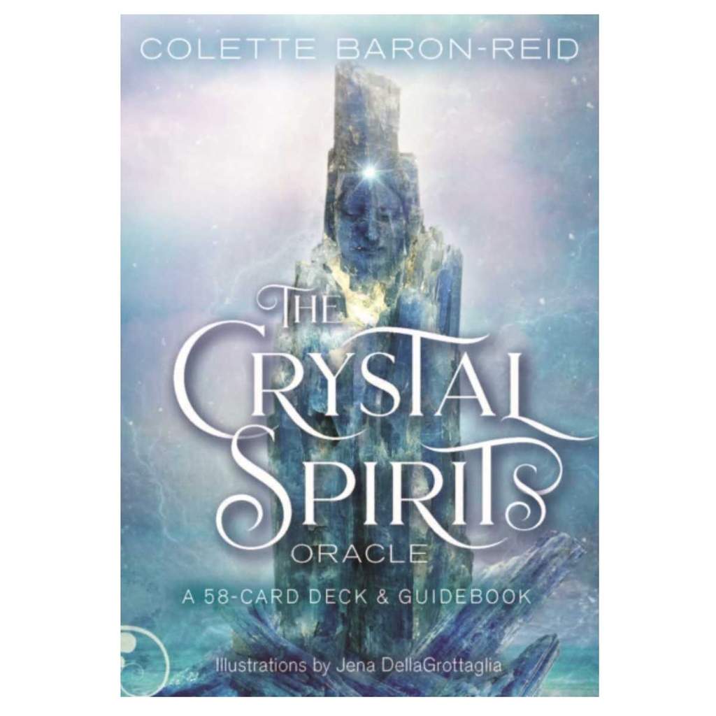 The Crystal Spirits Oracle box with crystal and ethereal spirit figure — Eternal Spirit