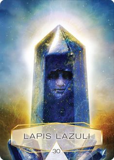 The Crystal Spirits Oracle card showing the deck's detailed artistic vision — Eternal Spirit