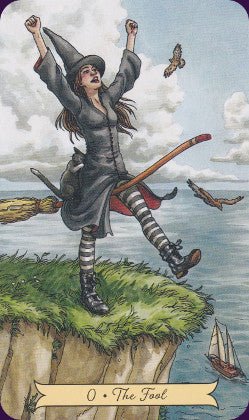 Everyday Witch Tarot card featuring the deck's enchanting card art — Eternal Spirit