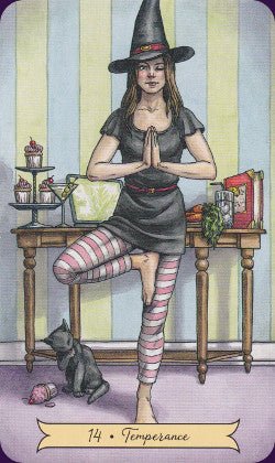 Everyday Witch Tarot card offering a glimpse of the deck's sacred imagery — Eternal Spirit