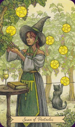 Everyday Witch Tarot card revealing the deck's deeply layered symbolism — Eternal Spirit
