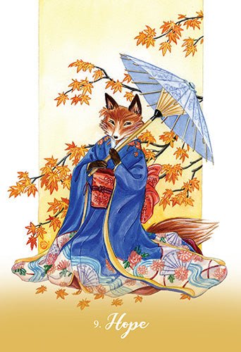 Foxfire Oracle card exhibiting the deck's transformative card art — Eternal Spirit