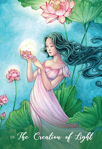 Foxfire Oracle card celebrating the deck's unique visual language — Eternal Spirit