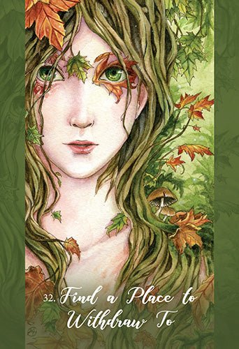 Foxfire Oracle card showcasing the deck's evocative imagery — Eternal Spirit