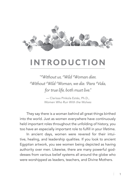 interior preview 2 of 365 Days of Divine Feminine Wisdom — Eternal Spirit