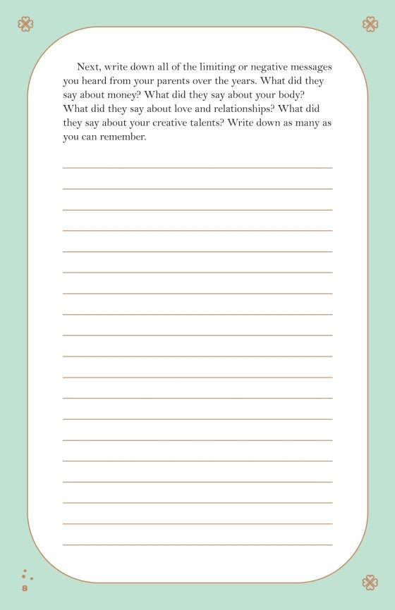 How to Love Yourself featuring the journal's contemplative artwork — Eternal Spirit
